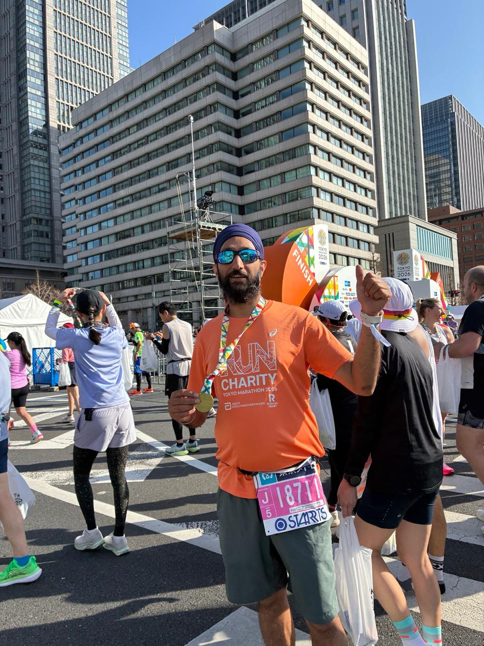 Chandeep Singh — Tokyo Marathon